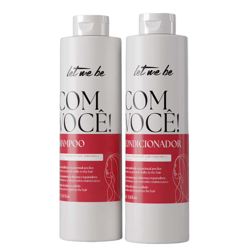 Kit Com Você Shampoo + Condicionador - 1 L cada